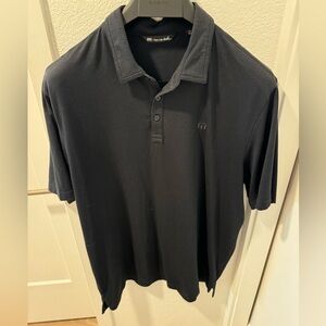 Black Travis Mathew Heater Polo